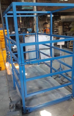 باسکول دامکش 3 تن ۳۰۰۰کیلوگرم ابعاد۲در۱با قفس