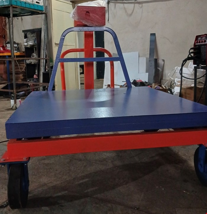 باسکول 2تن چرخدار چهار سنسور a15 yahoa