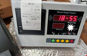 نمایشگر دوم بیسیم باسکول a12 پرینتردار و اتصال به گوشی